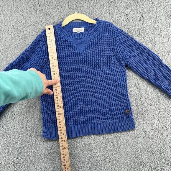 Milkshake Girls Periwinkle Blue Sweater with Shoulder patches - Picture 6 of 14